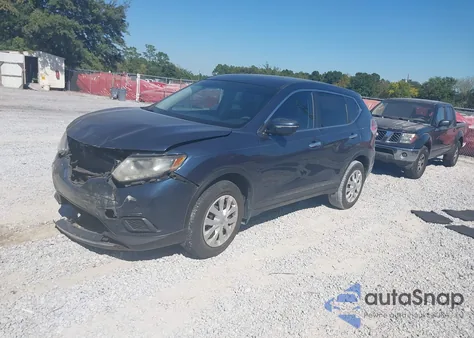 2015 Nissan Rogue S z USA, uszkodzony, nr VIN KNMAT2MT1FP551226